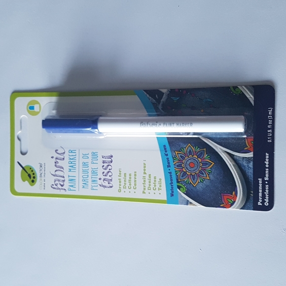 Permanent Fabric Paint Marker (Blue Sapphire) - Picture 4 of 9